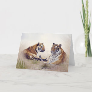 Carte de voeux Tigers