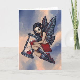 Carte de voeux "Time Flies"