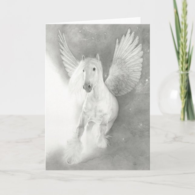 Carte de voeux "Tonnerre dans les cieux" (Devant)