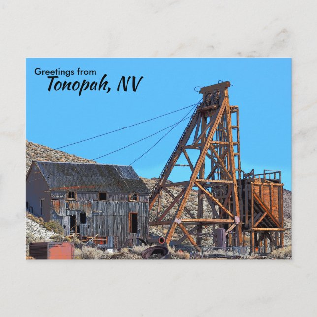 Carte de voeux Tonopah Nevada (Devant)