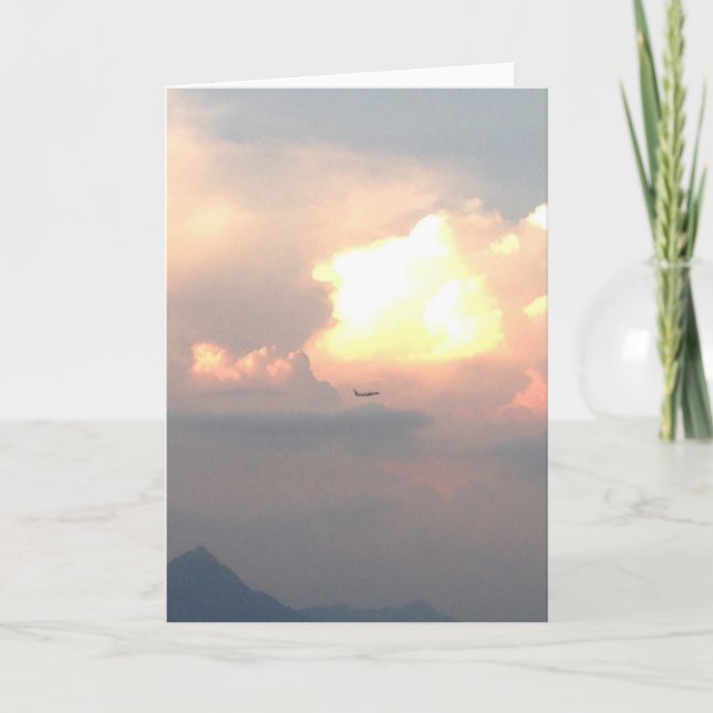 Carte de voeux - toutes les occasions. (Devant)