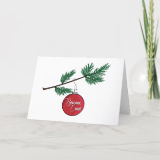 Carte de voeux ukrainienne - Noël