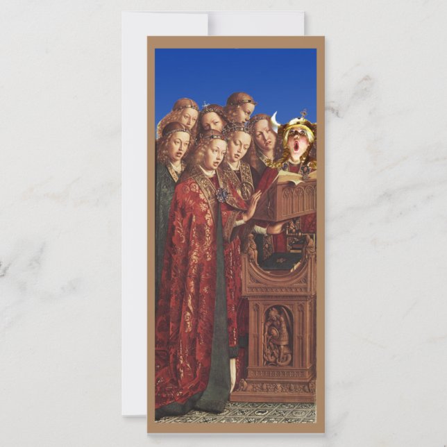 Carte de voeux "Un dans chaque choeur" (Devant)