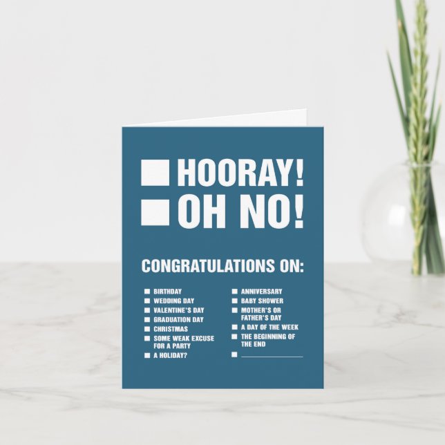 Carte de vœux universelle (Plus Zombies) (Devant)