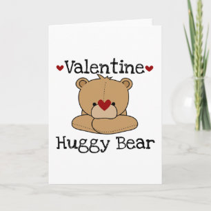 Carte de voeux Valentine Huggy Bear