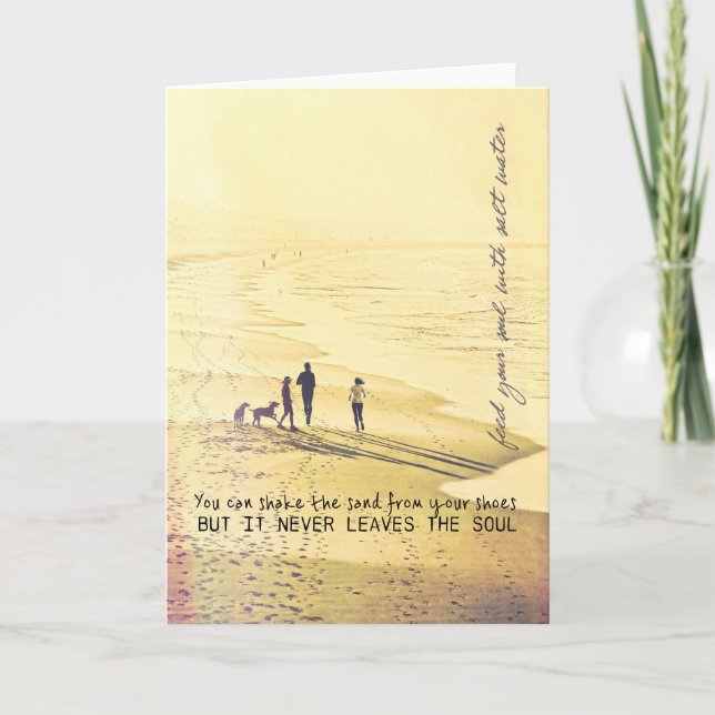 Carte de voeux VENICE SUNRISE (Devant)