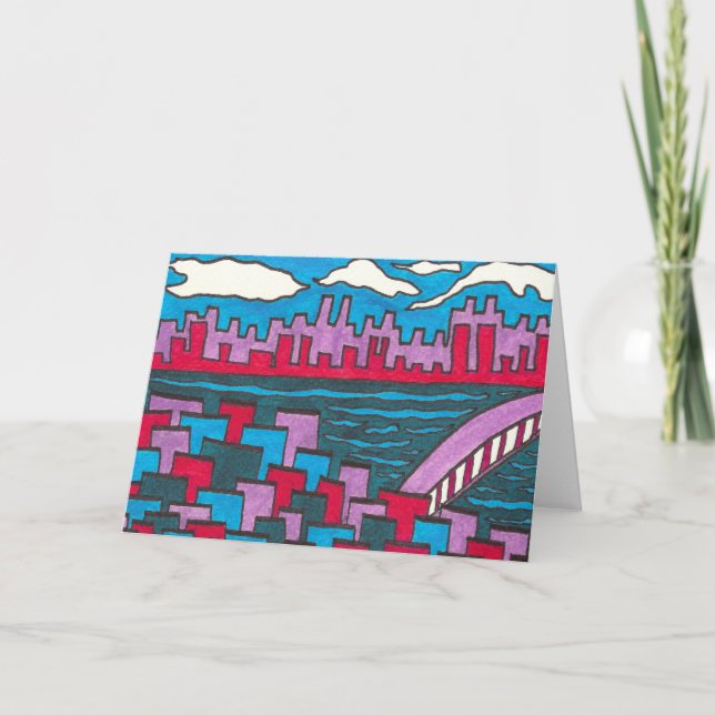 Carte de voeux vierge A4 (Devant)