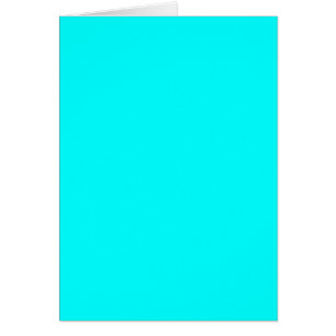 Carte de vœux vierge Aqua Bright