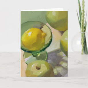 Carte de voeux vierge, art original de Sarah Sedwi