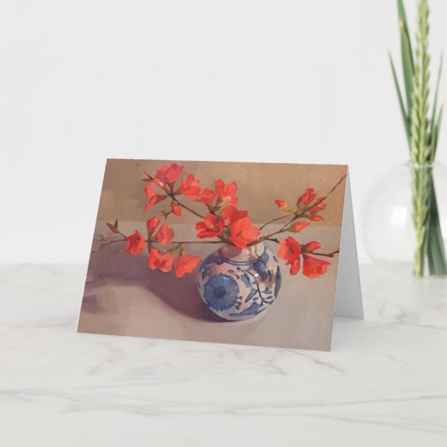 Carte de voeux vierge, art par Sarah Sedwick (Devant)