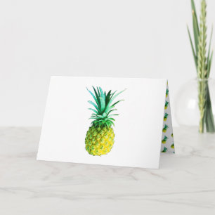 Carte de vœux vierge avec texte personnalisé Anana