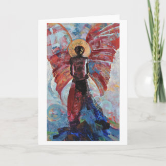 Carte de voeux vierge "combien de temps ? "