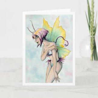 Carte de voeux vierge de "Été-Lueur"