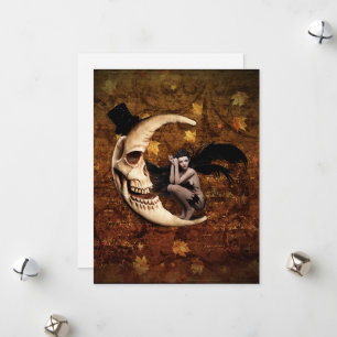 Carte de voeux vierge fée incorrecte