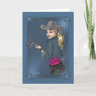 Carte de voeux vierge (recherchant l'amour)