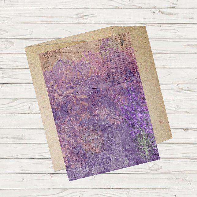 Carte de voeux vintage (Créateur téléchargé)