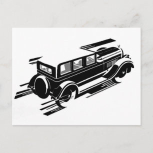 Carte de voeux Vintage Car