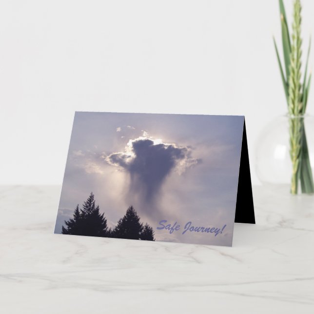 Carte de voeux VOYAGE SÛR (Devant)