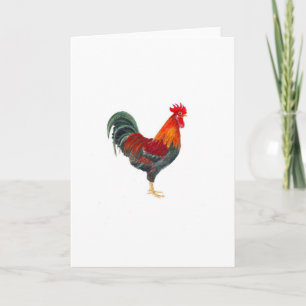 Carte de voeux Welété Rooster