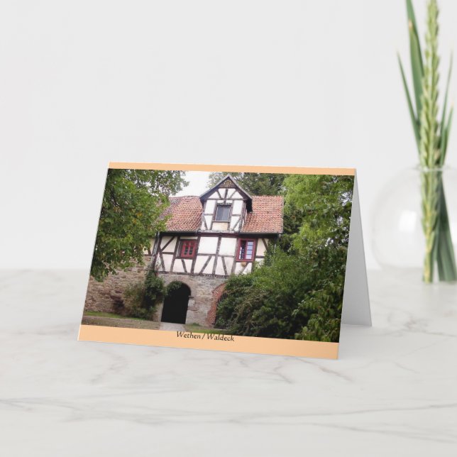 Carte de voeux : Wethen / Waldeck (Devant)