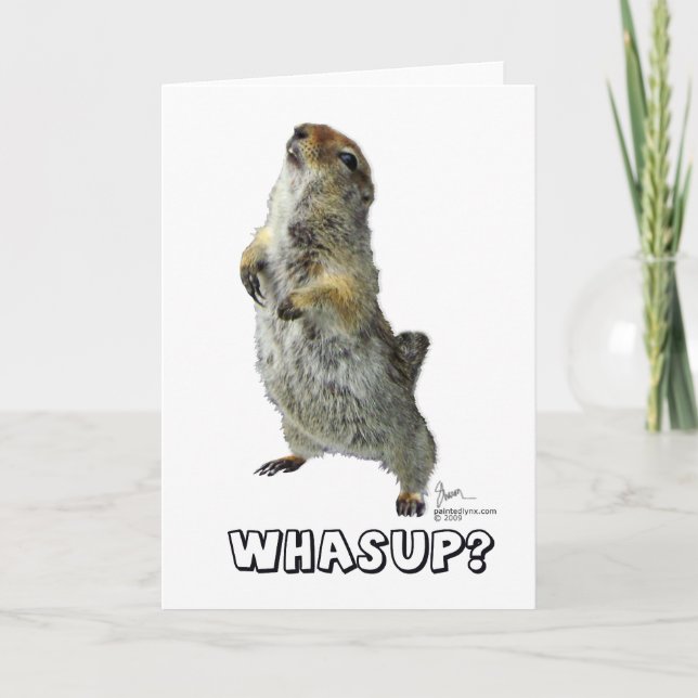 Carte de voeux Whasup (Devant)