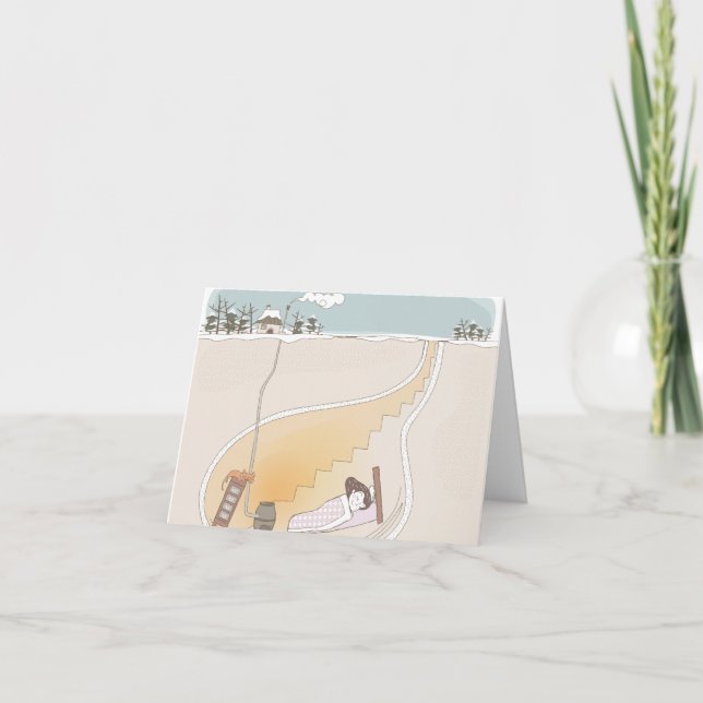 Carte de voeux Whimsical Dreamscapes Citation 10 (Devant)