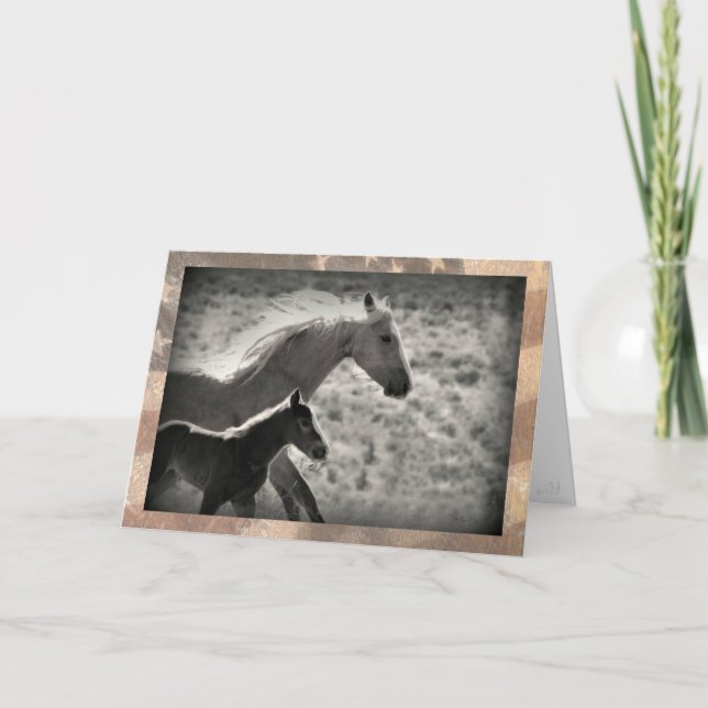 Carte de voeux Wild Angel (Devant)