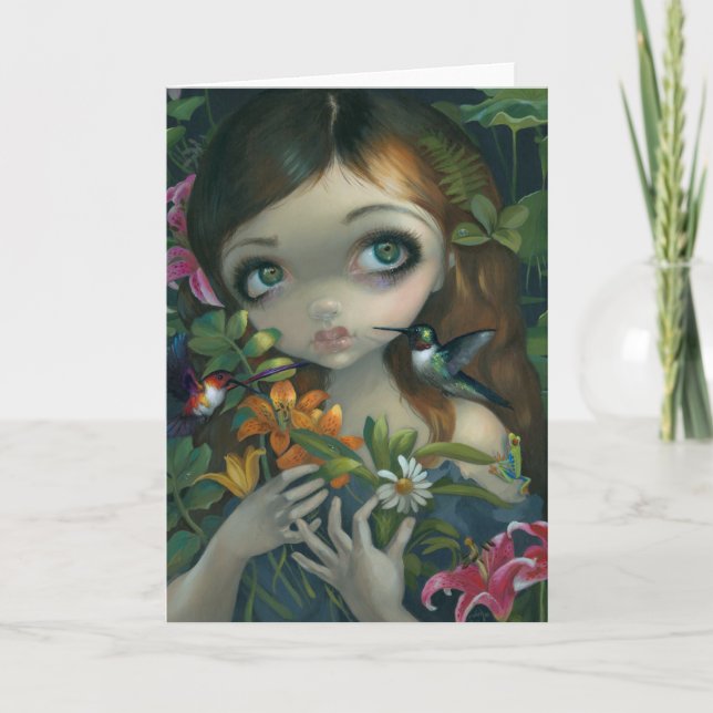 Carte de voeux "Wildwood Bouquet" (Devant)