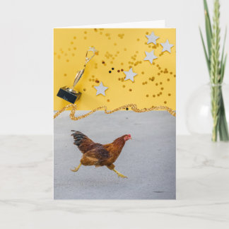 Carte de vœux Winner Winner Chicken Dinner