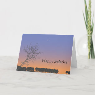 Carte de voeux Winter Solstice