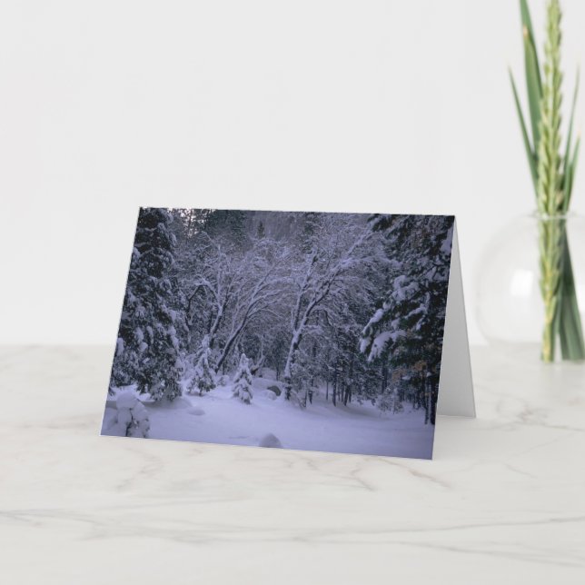 Carte de voeux Winter Wonderland (Devant)