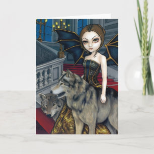 Carte de voeux "Wolf Manor"