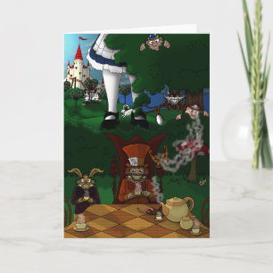 Carte de voeux Wonderland