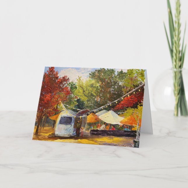 Carte de voeux Woodside Al Fresco (Devant)