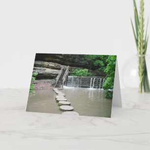 Carte de voeux Zen Walk #1