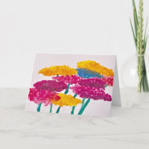 Carte de voeux Zinnia Fun 2