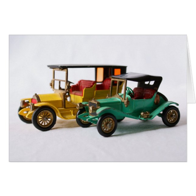 Carte de voitures de boîte d'allumettes (Devant horizontal)