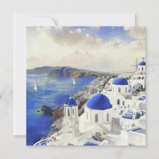 Carte de voyage Blue Dome