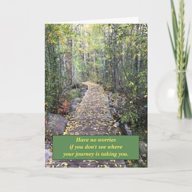 Carte de voyage d'inspiration (Devant)