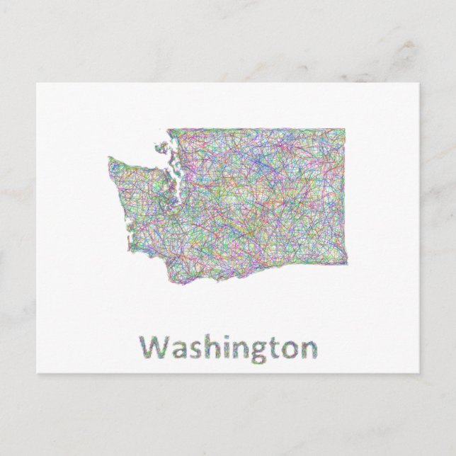 Carte de Washington (Devant)