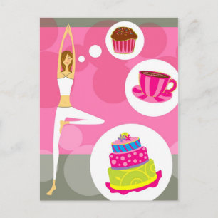 Carte de Yoga sucré