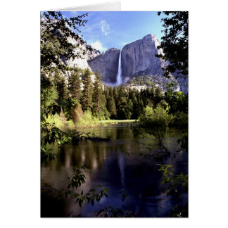 Carte de Yosemite Falls au parc national Yosemite