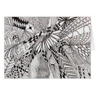 Carte de zen de marguerite