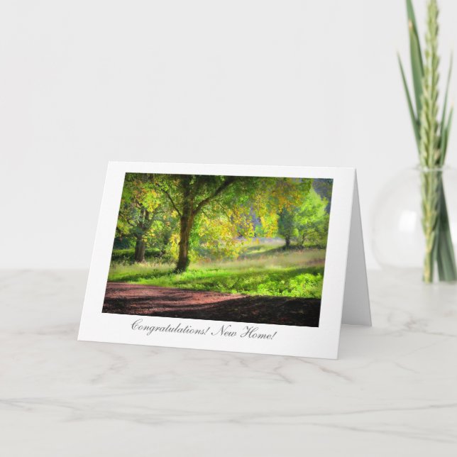 Carte Début de l'automne/de automne - chance dans la (Devant)