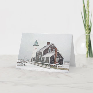 Carte Décembre à la lumière de Scituate