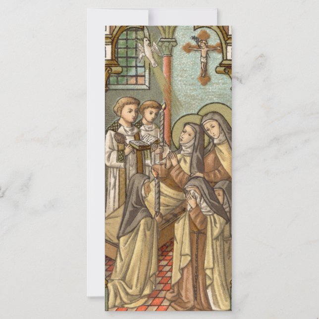 Carte Décès de Sainte Thérèse d'Avila (SAU 28) (Devant)