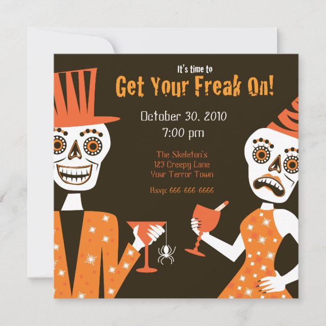 Carte Déchaînez Votre Côté Freak (Devant)