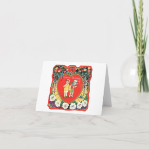 Carte Déco Valentine Couple