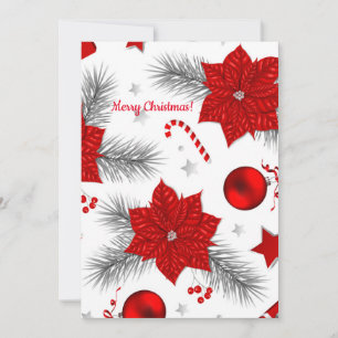 Carte Décor de Noël motif