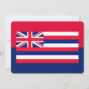 Carte Décor design du drapeau de l'État d'Hawaii